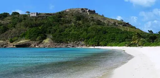 antigua history, caribbean island, points of interest, deep bay beach, fort barrington,&nbsp;
