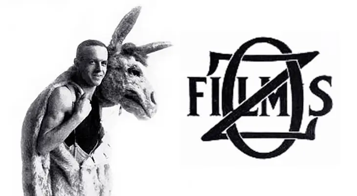 fred woodward, 1914, canadian actor, animals, impersonator, characters, oz films, vaudeville, entertainer, donkey, costumes, mules, ostrich, jackass, horse, silent films, movies, the magic cloak, the country circus, mule mates