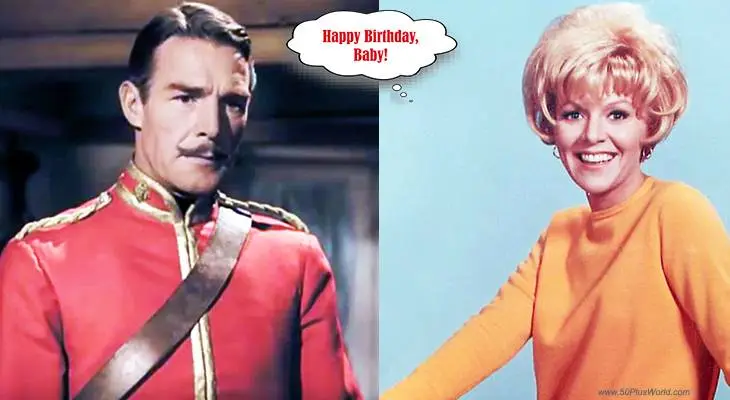 famous birthdays, happy birthday, born on january 23rd, arlene golonka, american actress, tv shows, mayberry rfd, classic movies, randolph scott, film star, westerns, susannah of the mounties