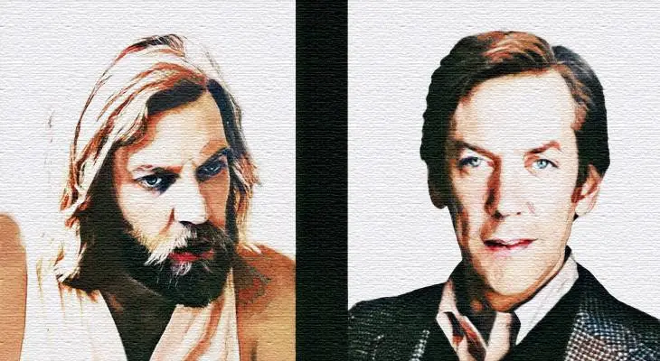 donald sutherland, canadian actor, 1970s, 1980s, film star, movies, johnny got his gun, ordinary people, painting