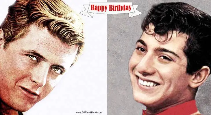 birthday wishes, happy birthday, greeting card, born july 30, famous birthdays, edd byrnes, paul anka, film stars, actors, teen idols, singer, put your head on my shoulder, diana, lonely boy, tv shows, 77 sunset strip, classic movies, darbys rangers, marjorie morningstar