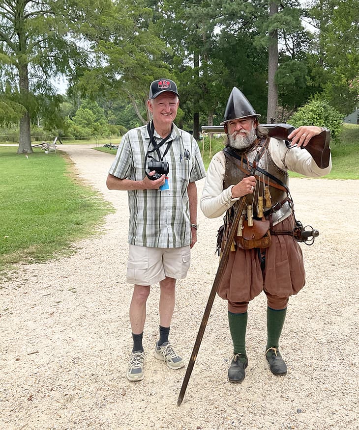 colonial national historical park, jamestown virginia, historic people, anas todkill, costumed historical interpreter, willie balderson, director of living history and trades, historic jamestowne