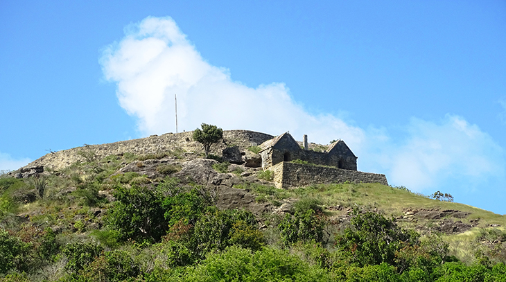 antigua history, caribbean island, points of interest, deep bay beach, fort barrington,&nbsp;